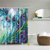 Animals Octopus Wolf Lion Seahorse Turtle Shower Curtains Bathroom Curtain Frabic Waterproof Polyester Bathroom Curtain Hooks