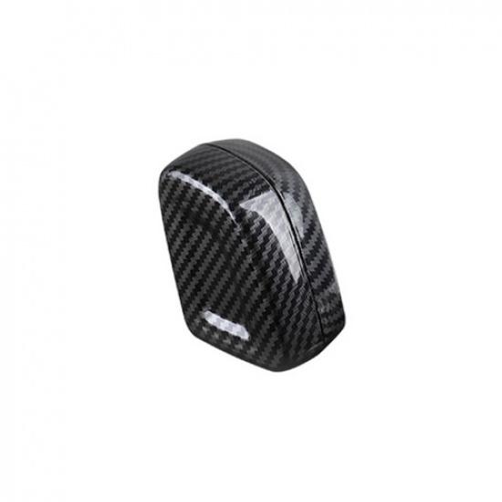 Gear Shift Knob Head Cover Trim Carbon Fiber ABS For Volvo XC90 XC60 XC40 V90