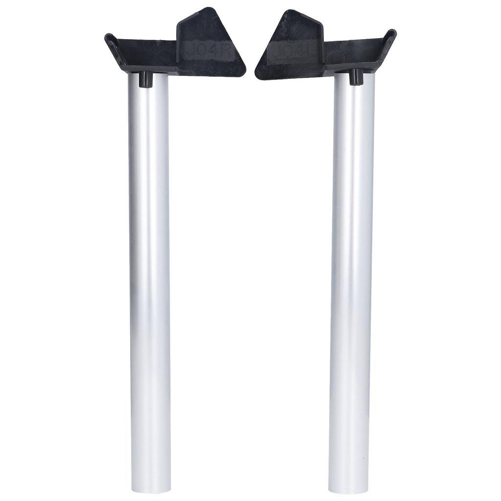 2Pcs Greenhouse Rain Gutter Drains Silver Drainage Downpipe Gutter Kit Gutter Water Butt Pipe Kit