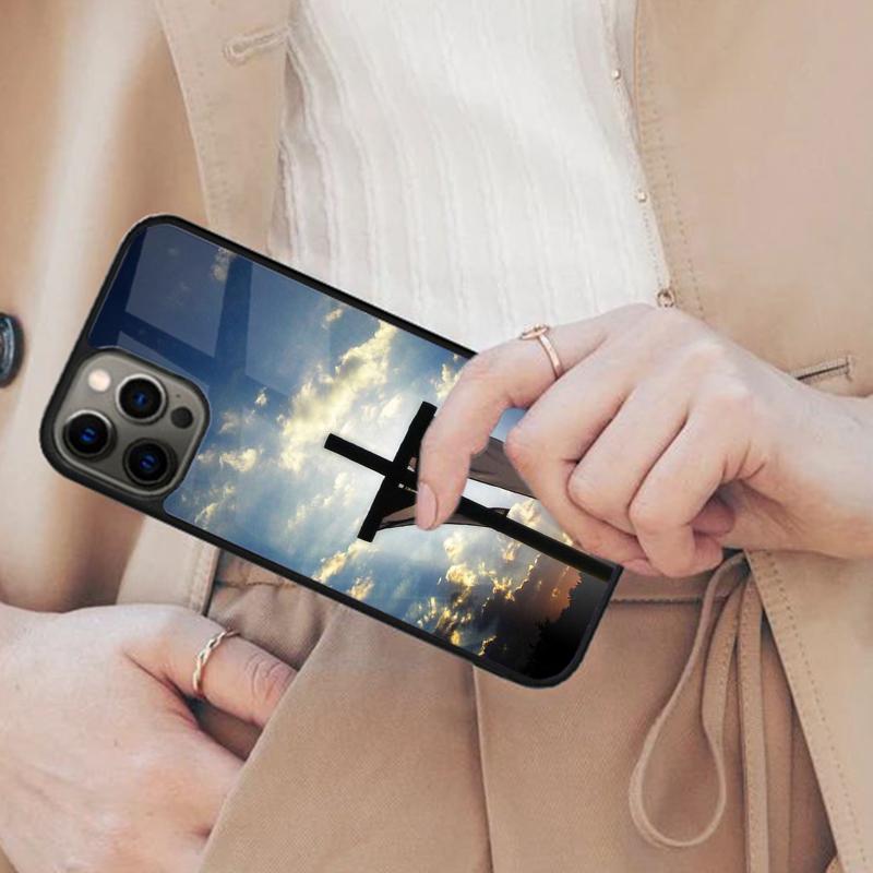 Christian Cross Magnetic Phone Case For APPLE iPhone 17 Air 16 14 13 12 Pro Max 15 Plus Wireless Charge With MagSafe Cover