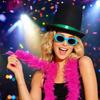 Halloween Party Costume Accessory Set with Faux Collar for Adult Dress-Up