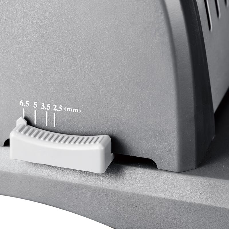 Deli 3873 Labor-Saving 21-Hole Adjustable Binding Machine CN plug (adapter included)