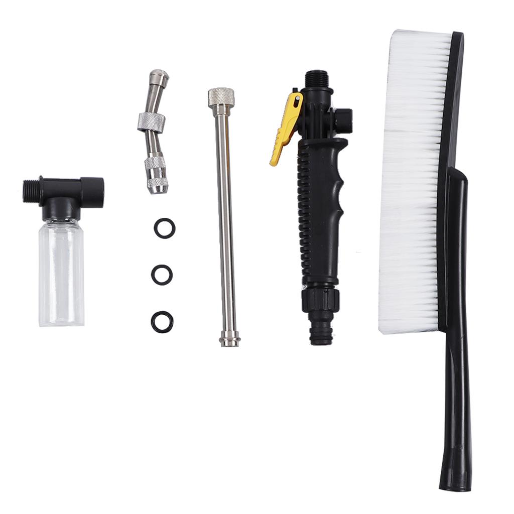 G3/4 High Pressure Power Washer Wand with Brush Adjustable Nozzle Flexible Power Washer Wand for