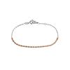 [Lumaca] Rose & White Bracelet 17.7cm