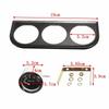 12V Universal 52mm Triple Kit Oil Temp Water Temp Temperature Oil Pressure Sensor Car Meter