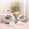 Wholesale Cat Ear Slippers Nest Four Seasons Universal Semi-enclosed Cat House Pet Cat Supplies Winter Warm Cat Nest