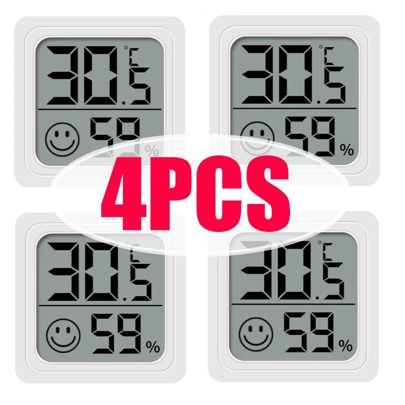 1/3/4/6PCS Digital Thermometer Hygrometer Indoor Mini Temperature LCD Electronic Monitor Hygrometer Outdoor Room Baby