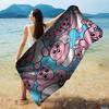 O-Opanchu Cute Usagi Microfiber Beach Towel Absorbent Quick dry Soft Yoga Swimming Resort Mountain Climbing Towel