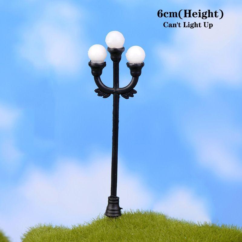 Light Diy Lamp Decoration Ornament Miniature Garden Mini Micro Craft Landscape