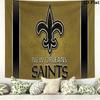 New Orleans Saints Wall Tapestry Aesthetic Wall Hanging Printed Fabric Blanket Decorative Tapestries for Bedroom Living Room Home Decor