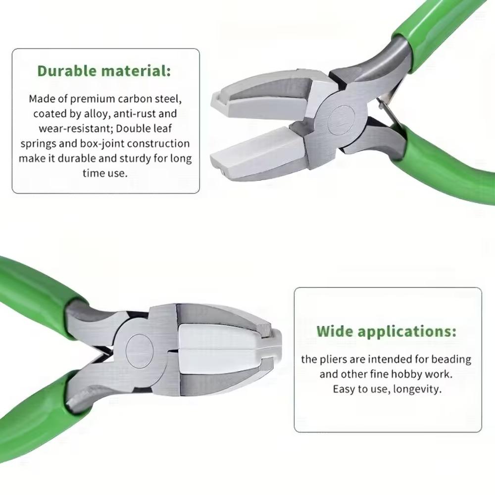 Wire Wrapping Jewelry Pliers Carbon Steel Round Nose for Beading Loop Bail Handmade Tools