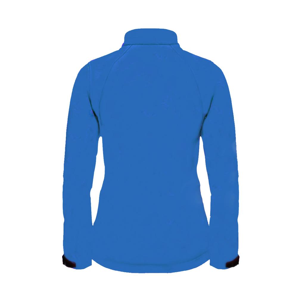 Jerzees Colours Chaqueta Soft Shell resistente al agua y al viento para mujer