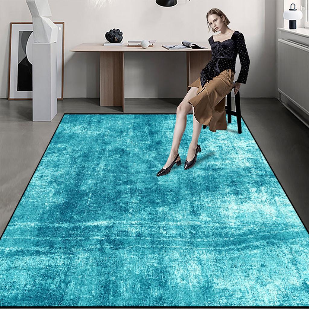 Abstrakter Stil Moderner Wohnzimmerteppich Große Flächenteppiche für Zimmer Heimdekor Waschbare Fußmatten Kinderspielmatte Anpassbar