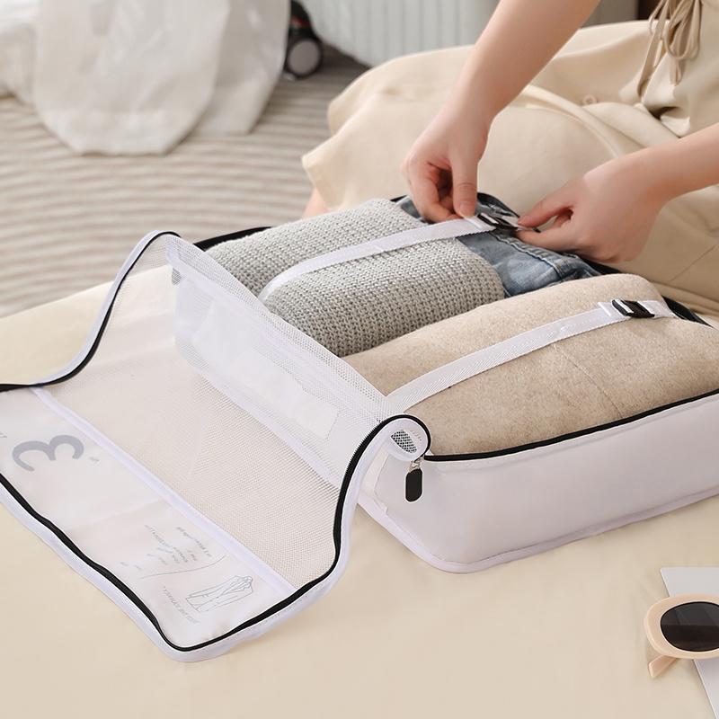 Travel Organiser Set of 7 Clothes Organising Sorting Bag Wash Storage Bag
