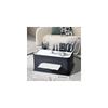 KINGFOM Tissue Case, Premium PU Leather, Desktop Storage Case, Remote Control Storage Box,