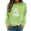 Women's Fashionable and Casual Halloween Print Pullover Hoodie