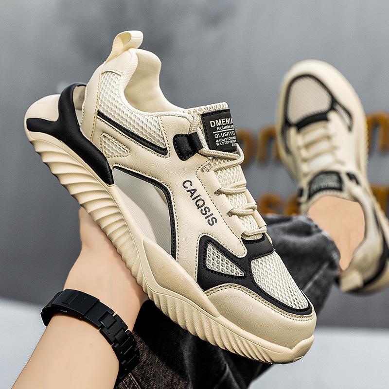 Fashion 2025 Men's Closed-Toe Outdoor Sandals Breathable Mesh Water Shoes Non-Slip Lightweight Casual Footwear for Beach Driving Hiking