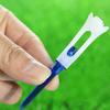 50Pcs/pack Golfs Tees Golfs Plastic Tees Golfs Base Support Tees Golfs Tees Driver Training Accessory Golfs Holder Set
