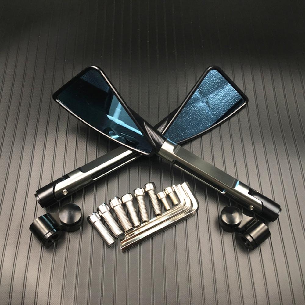 

Универсальное мотоциклетное алюминиевое зеркало заднего вида с ЧПУ, боковые зеркала для YAMAHA ys 150 tmax 530 tdm 850 fz6n mt10 c8 nmax