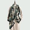 Scarf women's new fashion double-sided versatile imitation cashmere scarf Xinjiang Xizang travel high-end warm shawl