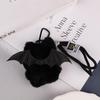 1 Piece 10Cm Ghost Wings Little Black Cat Plush Toy Doll Pendant Ins Big Eyes Punk Bag Decoration For Boy Girl Birthday Gifts