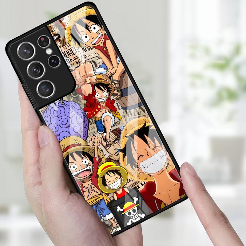 OneS P-ieceS LuffyS Phone Cover Case for Samsung Galaxy S25 S9 Note 10 20 8 9 S21 S22 S20 FE S8 S10 S23 Plus S24 Ultra