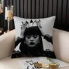 Popular Singer R_Rihannas Pillow Case Home Dorm Chair Back Short Plush Double-Sided Printing Office Nap Time Cushion Cover