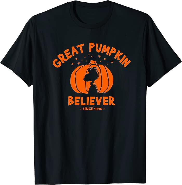 Great Pumpkin Believer Since 1966 T-Shirt Size M to 4XL Made in the USA Unisex T-Shirt XXXL