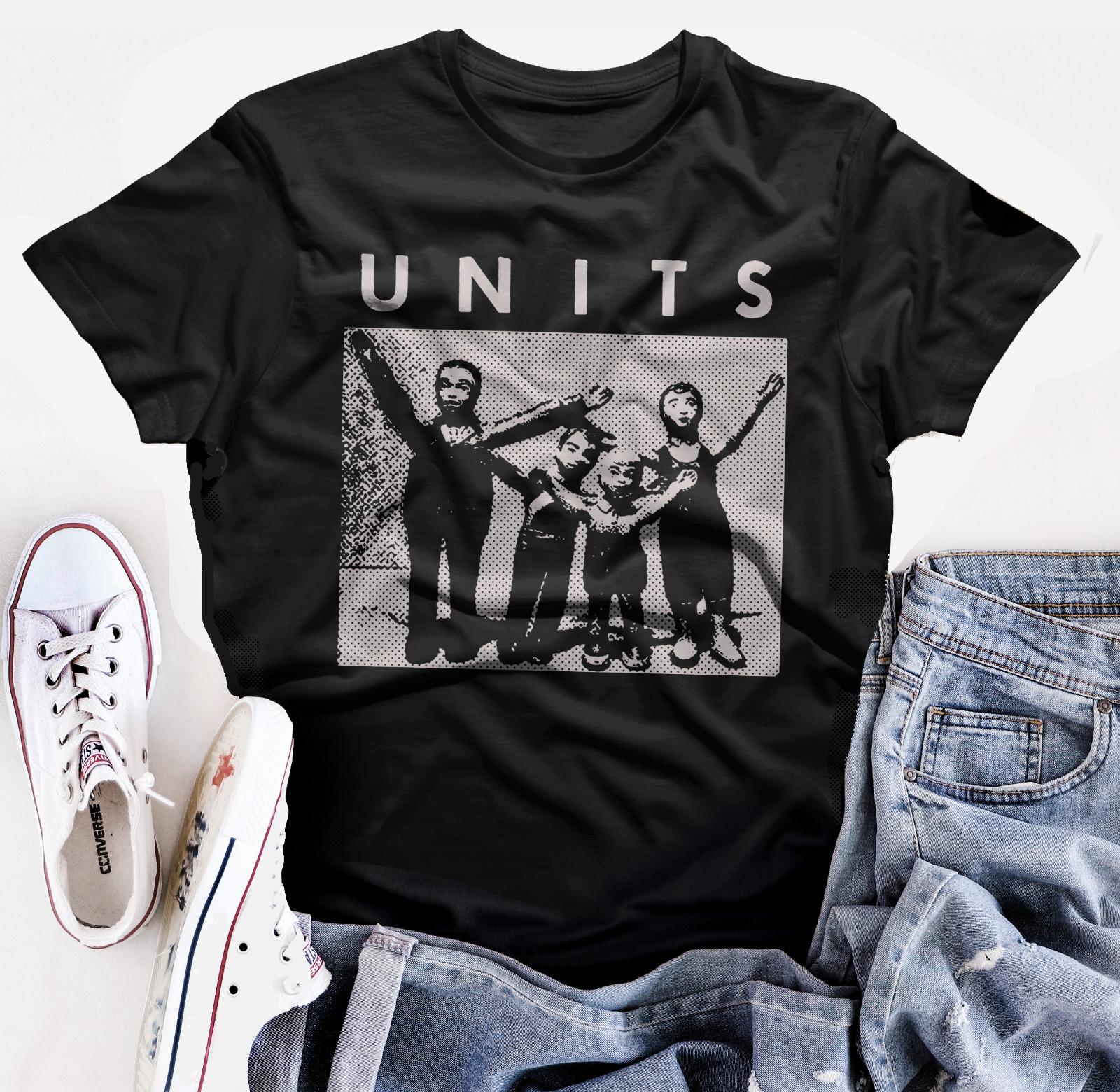 The Units band t shirt San Francisco Synth punk screamers Deaf Club digital S