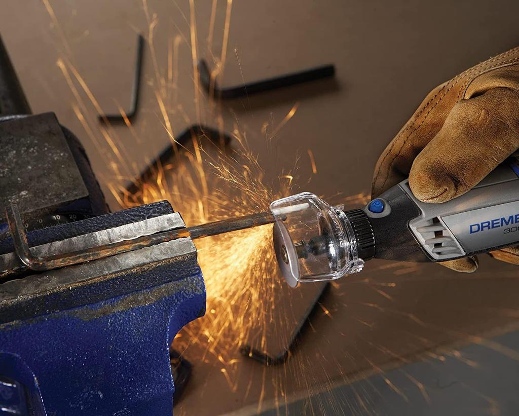 Dremel A550 Rotary Tool Shield Attachment Kit with 4 Accessories