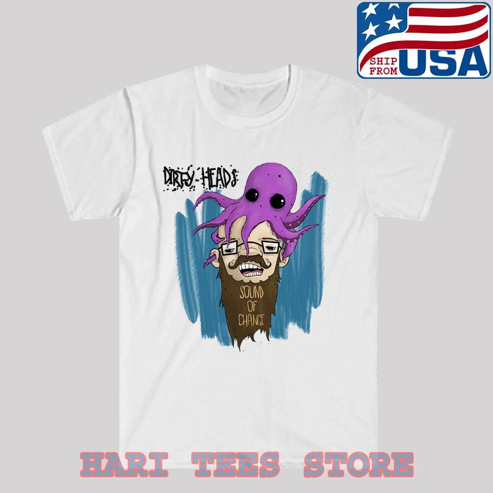 Dirty Heads Sound Of Change Men s White Size S to 3XL S