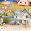 Mr Paper, 10sheets/bag Field Chapter series watercolour stained landscape collage stickers stickers kawaii stationery supplies