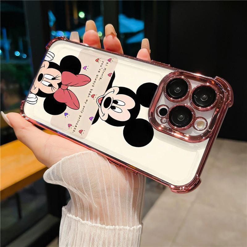 Painted cartoon suitable for Huawei Nova14 four-corner anti-drop mobile phone case Honor X9D Minnie Mickey X7D protective case