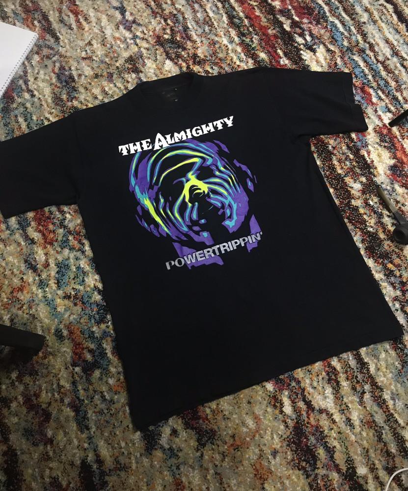 The Almighty European Tour  T-shirt Black Unisex All Sizes S-5Xl CB1013 Unisex T-Shirt XL