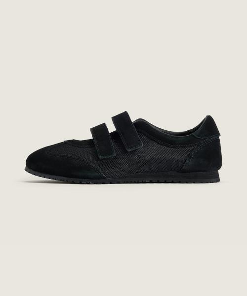 [Vans] Премиум Mary Jane Super Low Pro LX - Тройной Черный VN000Z2EGDY1 220