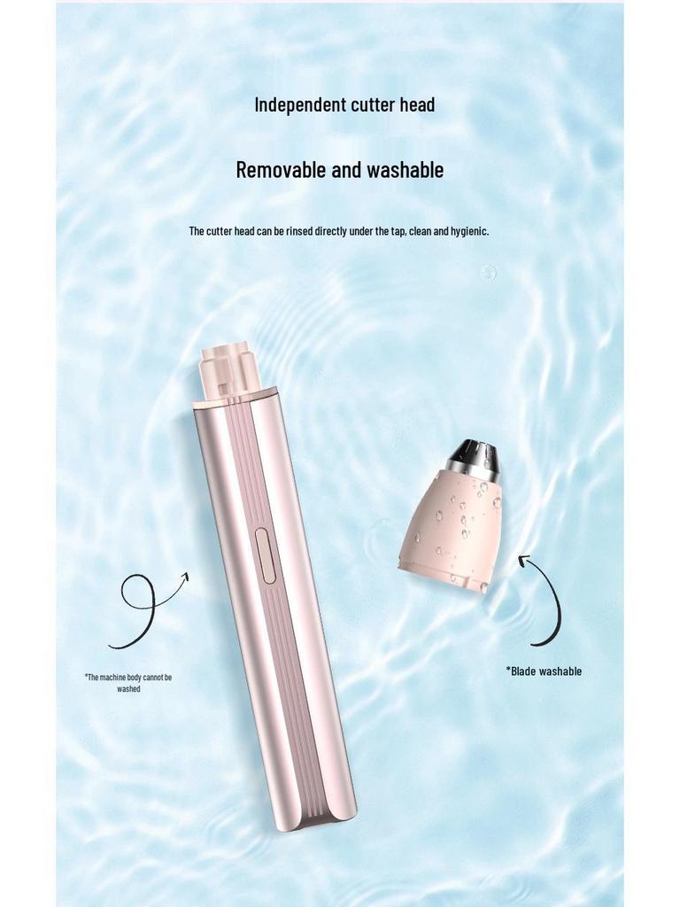 Rechargeable Portable Eyebrow Trimmer Pen: Compact Hair Removal Device for Eyebrows