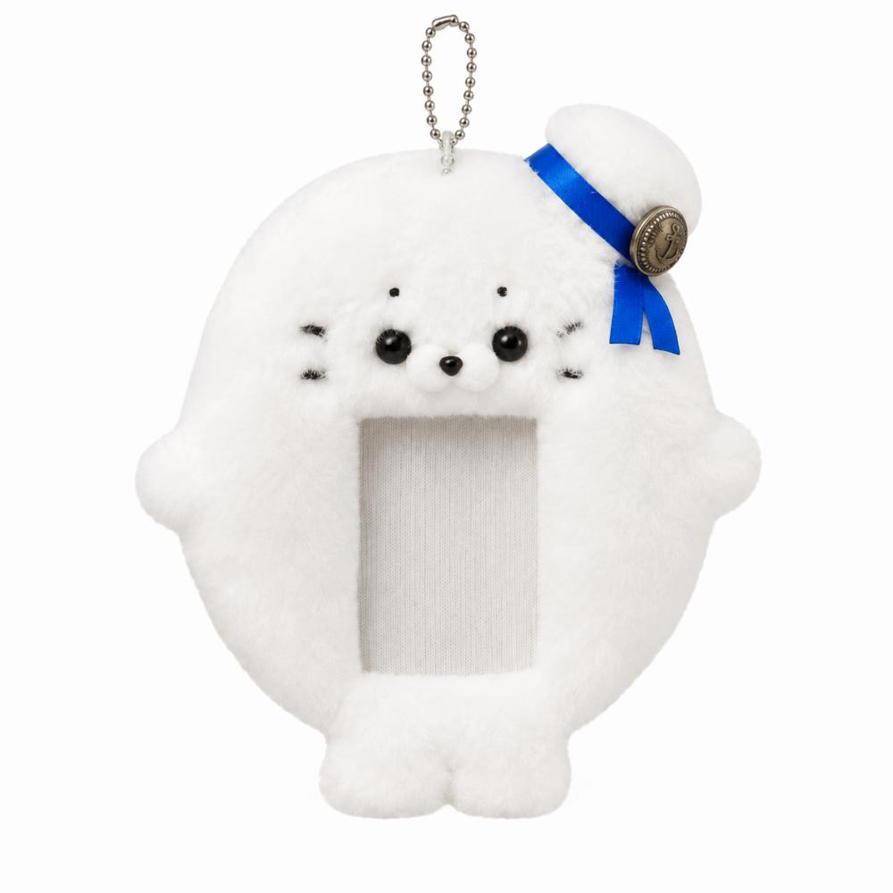 Cute Photocard Case Student Card Holder Bag Keychain Fox Photocard Case Idol Photos Protective Cover Cartoon