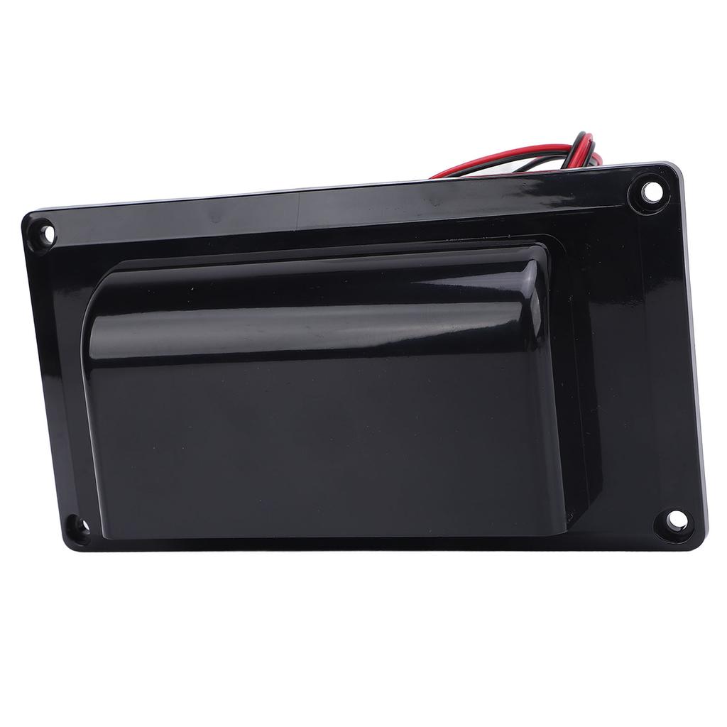 RV Side Vent Fan 12V 6W Motorhome Ventilation Exhaust Fan with Rainproof Cover for RV Trailer Bathroom Kitchen