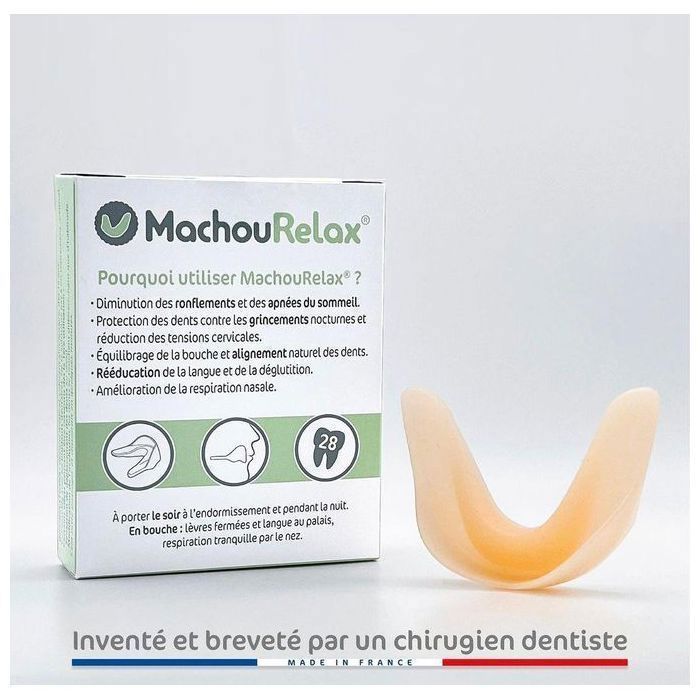 Machourelax® Gouttière Dentaire De Relaxation Adulte Pêche
