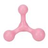 Arch Handheld Massager Tool Triangle Reduce Soreness Mini Handheld 4 Point Massager Pink