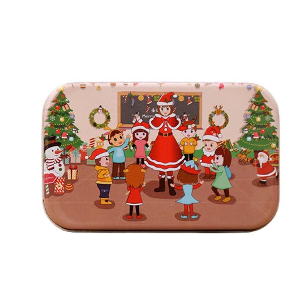 DIY Christmas 3D Puzzle Christmas House Children Model Toy Paper Card Jigsaw  Kindergarten