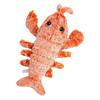 Interactive Electric Moving Cat Toy with Jumping Lobster and Shrimp Simulation Plush for Cats Dogs Interactive Pet Toys