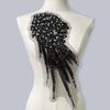 Veil Wedding Dress Corsage Dress Collar Lace Accessories Heavy Industry Sequins Handmade Xiaomi Beads Diamond Wings Feather Decal