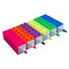 Large Building Block-Shaped Fluorescent Watercolor Markers for Children