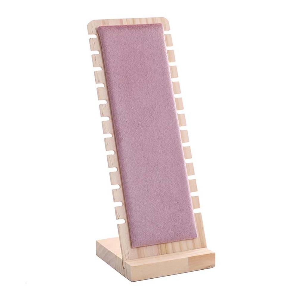 Armbandhouder, houten frame voor kettingen, creatief sieradenopbergrek, vitrine