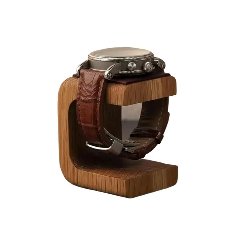 Wooden Watch Holder Jewelry Organizer Display Stand For Bracelet Ring Watch Display Solidwood Watch Stand