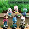 Gabby's Dollhouse Pvc Model Toy Set Adorable Cartoon Figurines For Kids And Collectors Set Of 6