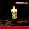 Cross-Border Christmas Candle Night Lights and Photo Prop Decorations