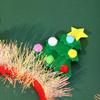 Eye Catching Christmas Tree Headband for Party Cosplay Headwear Costume Soft Fabric Headpieces Styling Accessory