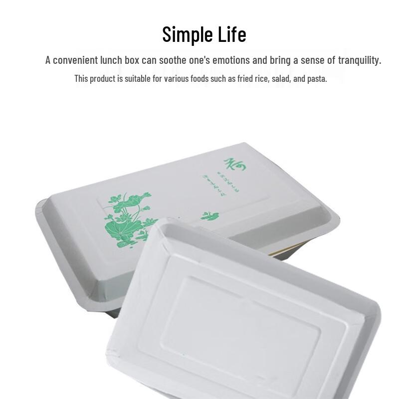 JingJingRS Disposable Takeout Food Containers